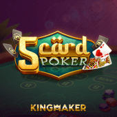 5 Card Poker on jili333 slot app